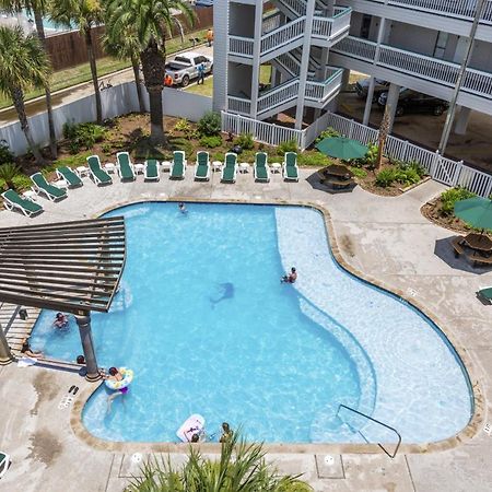 Oceanfront Condo Heated Pool Walk To Beach Views Galveston Exterior photo