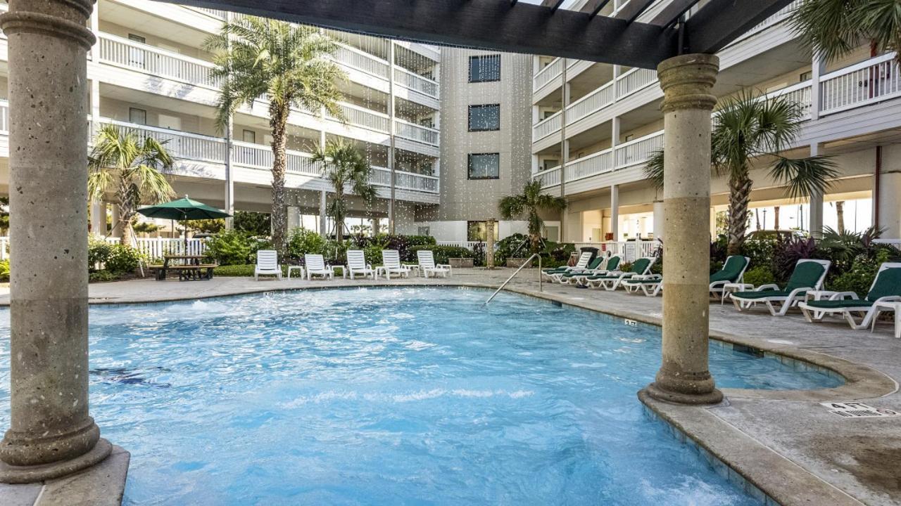 Oceanfront Condo Heated Pool Walk To Beach Views Galveston Exterior photo