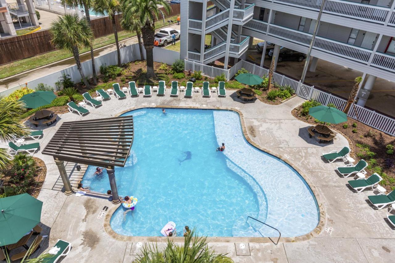 Oceanfront Condo Heated Pool Walk To Beach Views Galveston Exterior photo